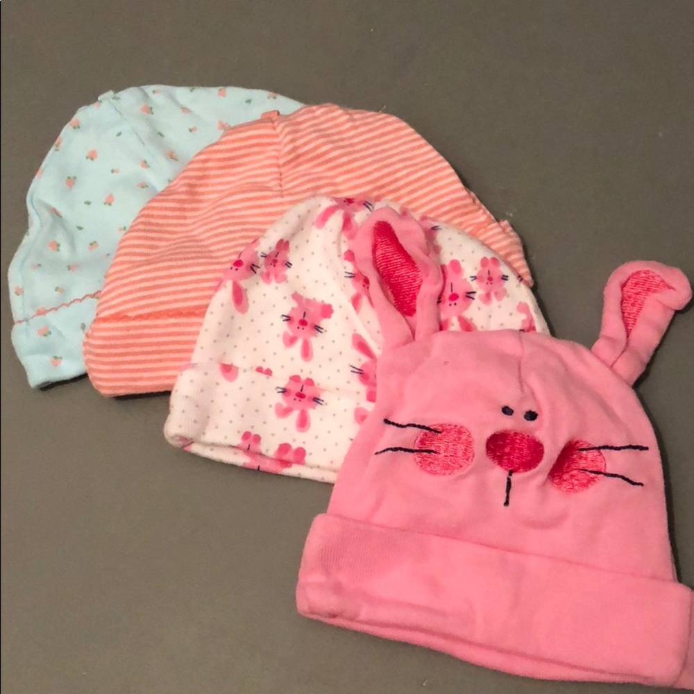 🛍3 for $15🛍 Set of 4 Newborn Hats